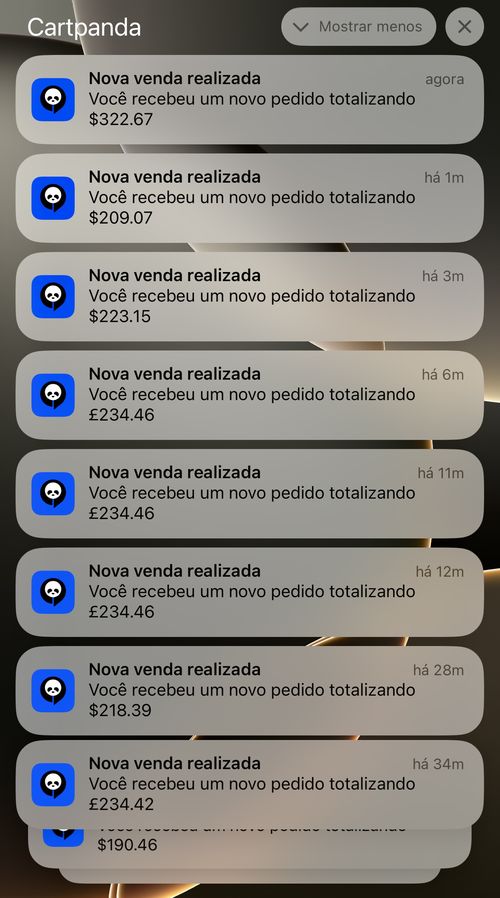 Vendas multi-moeda